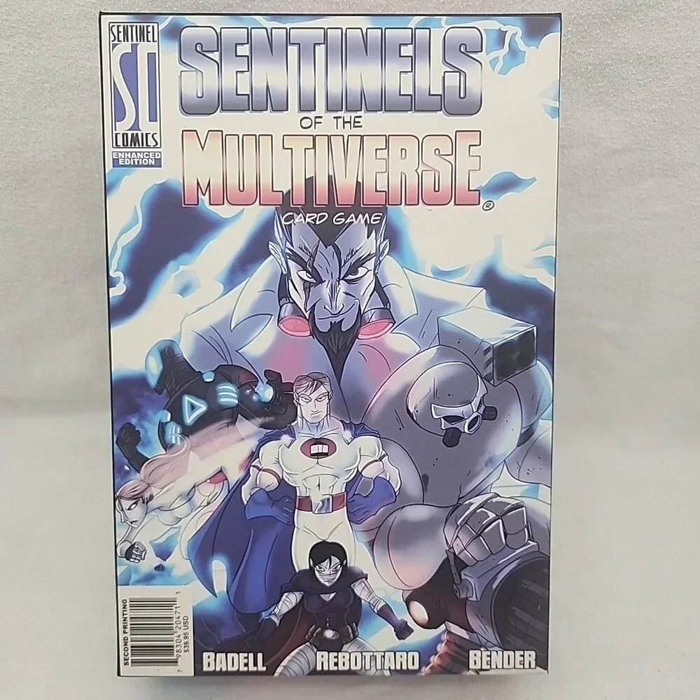 Game SENTINELS OF THE MULTIVERSE Enhanced Edition Card Comic Book Heros NEW